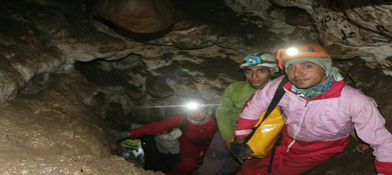 One-Day cave tour in Iran